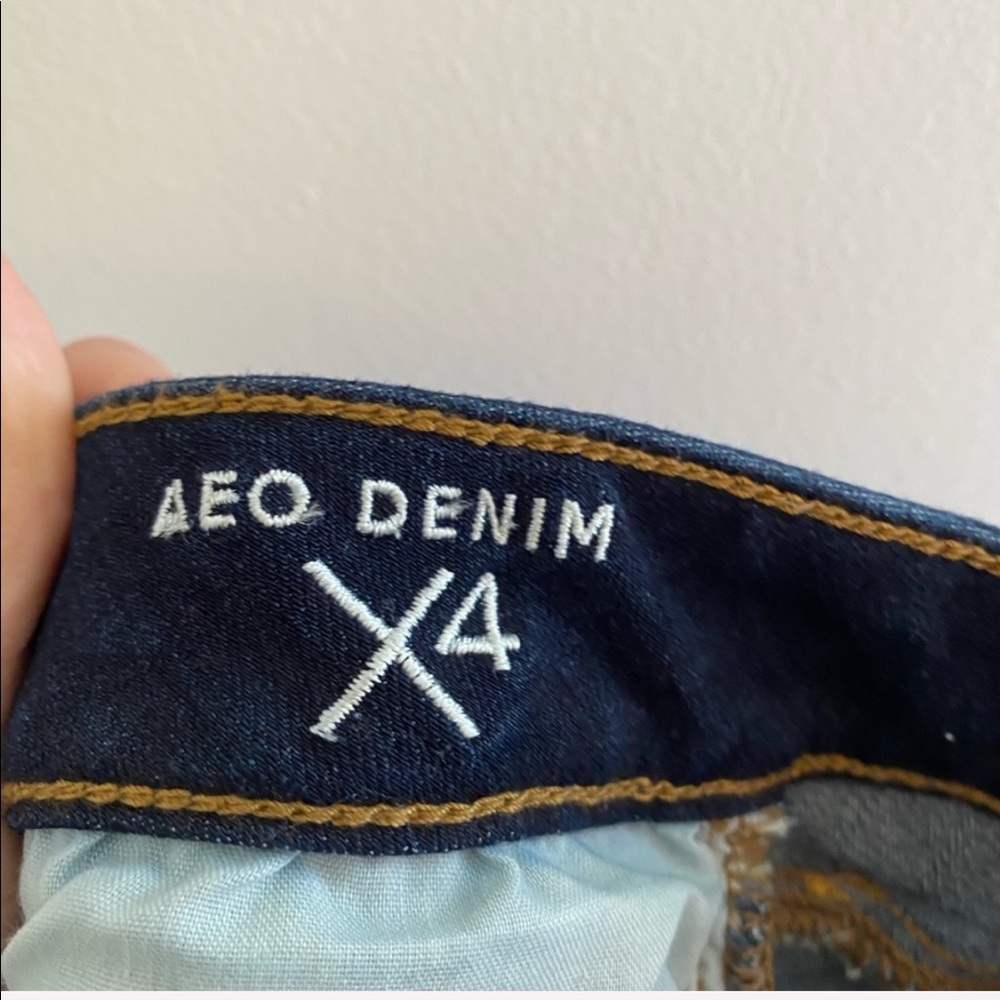 Ripped Dark Wash Jeans - Picture 6 of 6